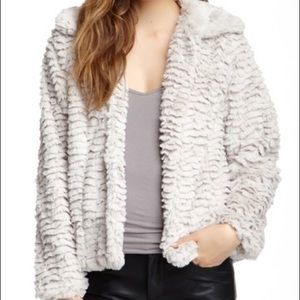 Plush Faux Fur Jacket